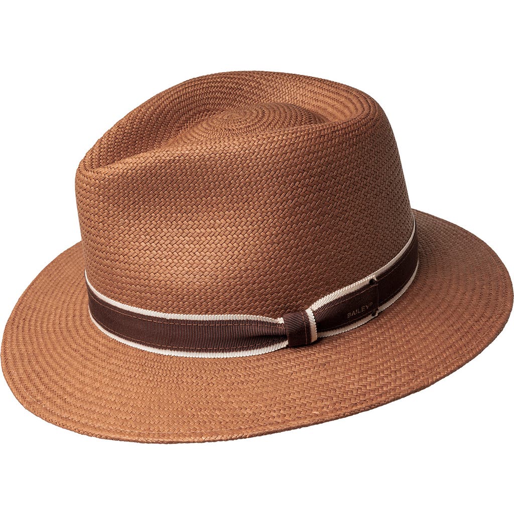 Bailey 'brooks' Panama Hat In Mushroom