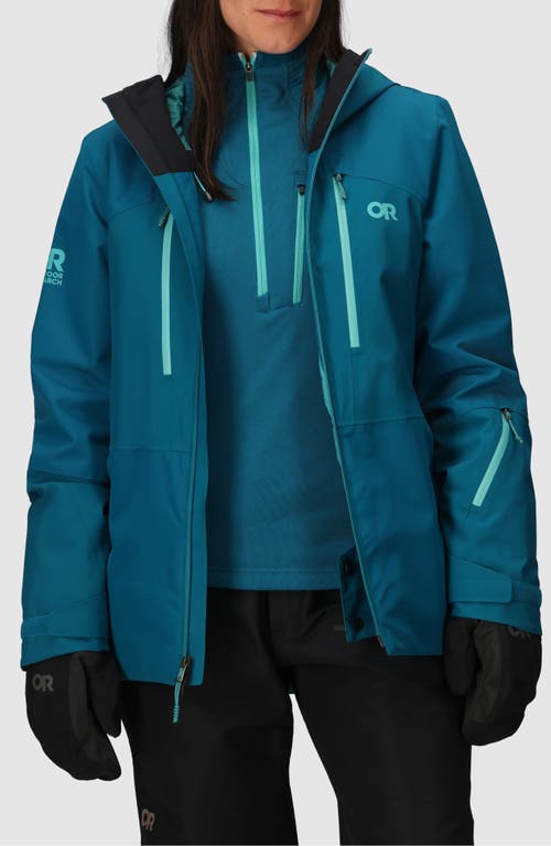 Outdoor Research Powderverse Waterproof Ski Jacket In Multi