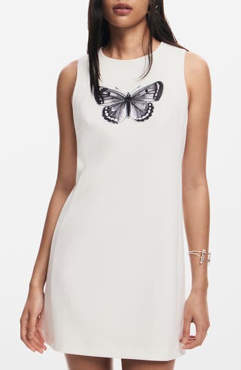 Desigual Butterfly Sleeveless Minidress