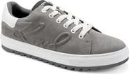 KARL LAGERFELD PARIS Mark Suede Low Profile Sneaker