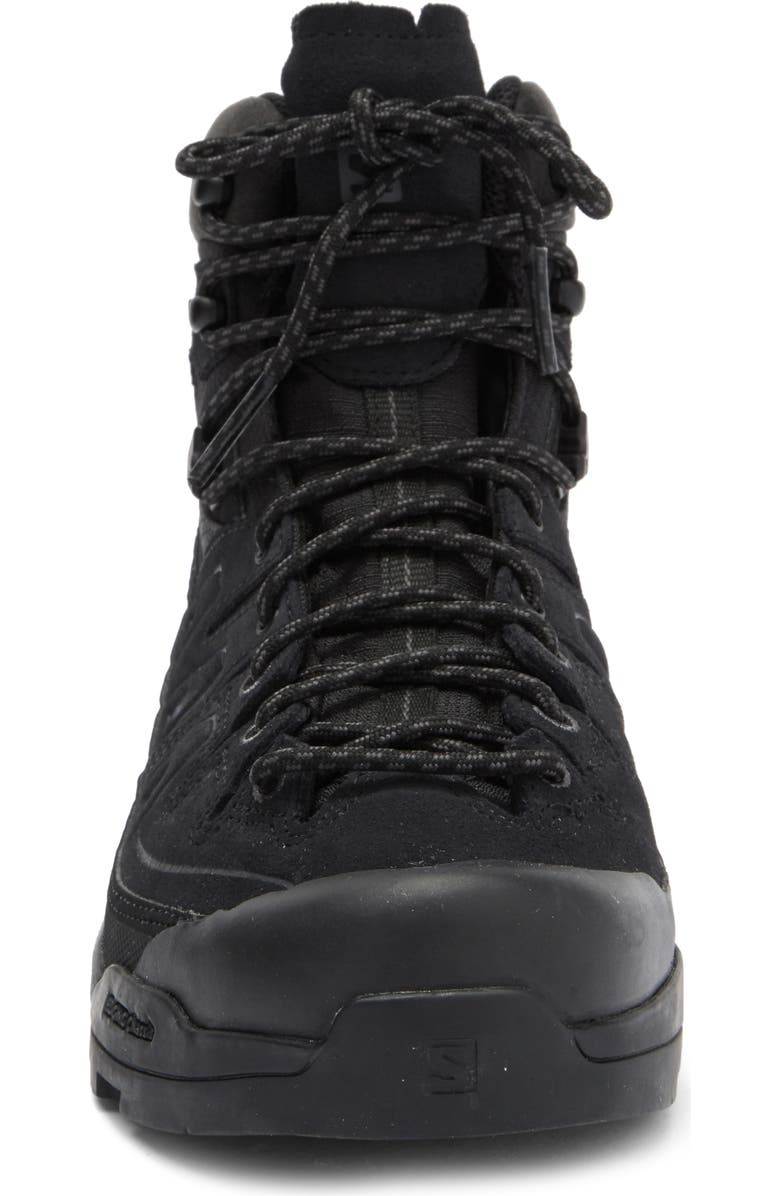 Salomon X-Alp Gore-Tex<sup>®</sup> Waterproof High Top Sneaker, Alternate, color, Black/ Black/ Asphalt