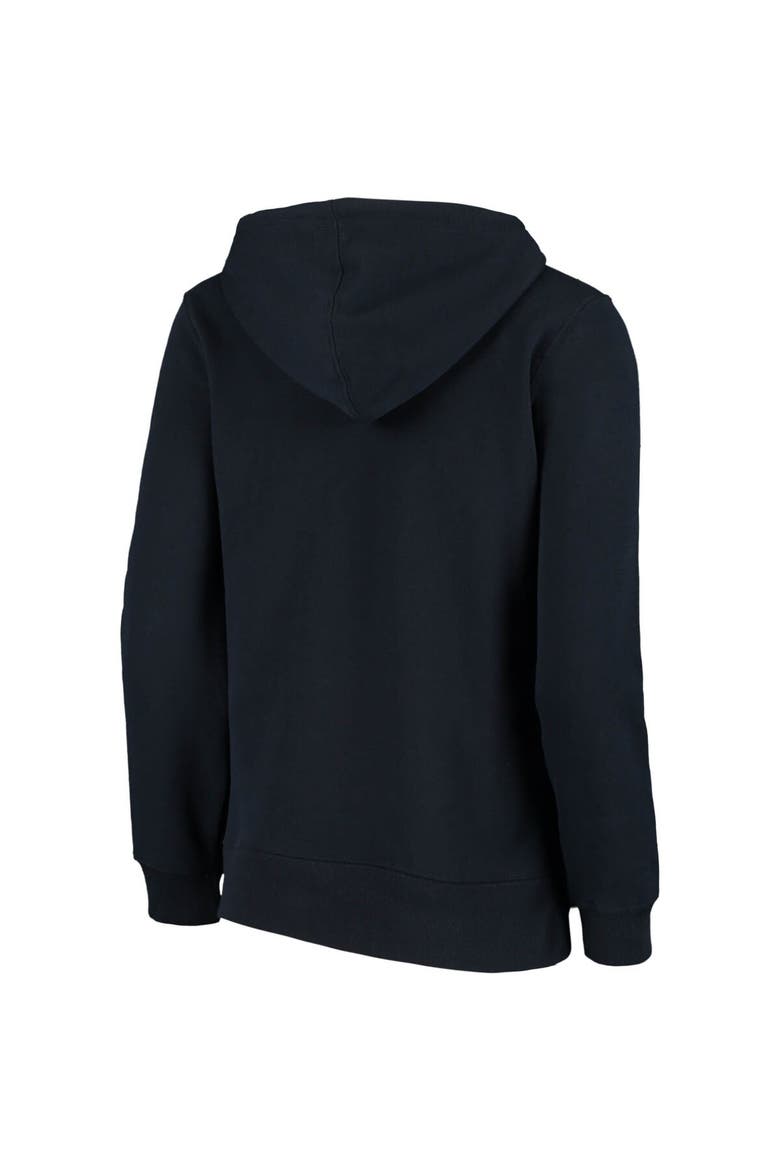 Women's '47 Navy Minnesota Twins Hollow Script Headline Pullover Hoodie, Alternate, color, Navy