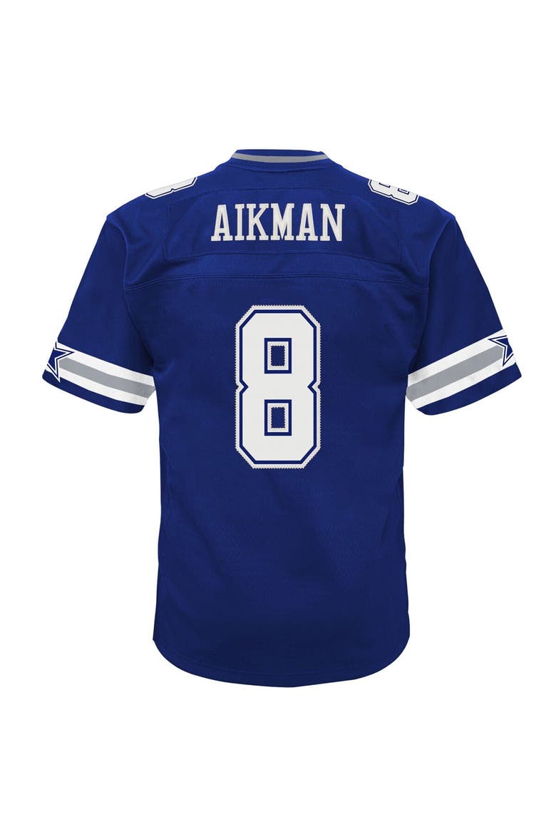 Preschool Mitchell & Ness Troy Aikman Navy Dallas Cowboys 1996 Retired Player Legacy Jersey, Alternate, color, Navy