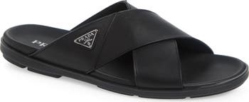 【PRADA】Men's Slide 【SALE】★追跡/送料込み Prada Rubber Slides Black (Men's) Men's - 2X3085_3LKV_F0002 - US