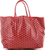 Pre-Owned Goyard Saint Louis Tote Coated Canvas GM