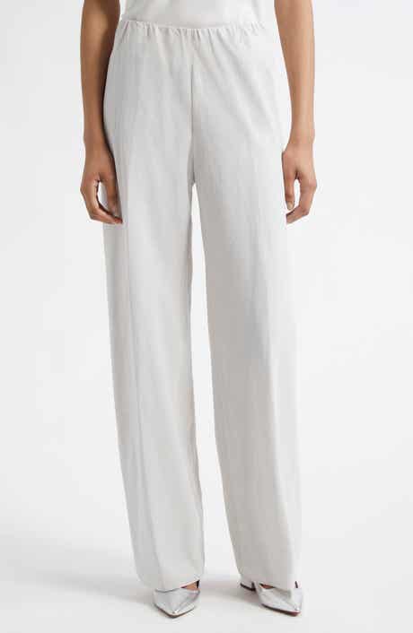 Vince Cotton Blend Wide Leg Pants