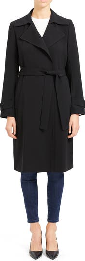 新品未使用 ♡ Theory Admiral Crepe Oaklane CL White Admiral Crepe Oaklane Trench Coat | Theory