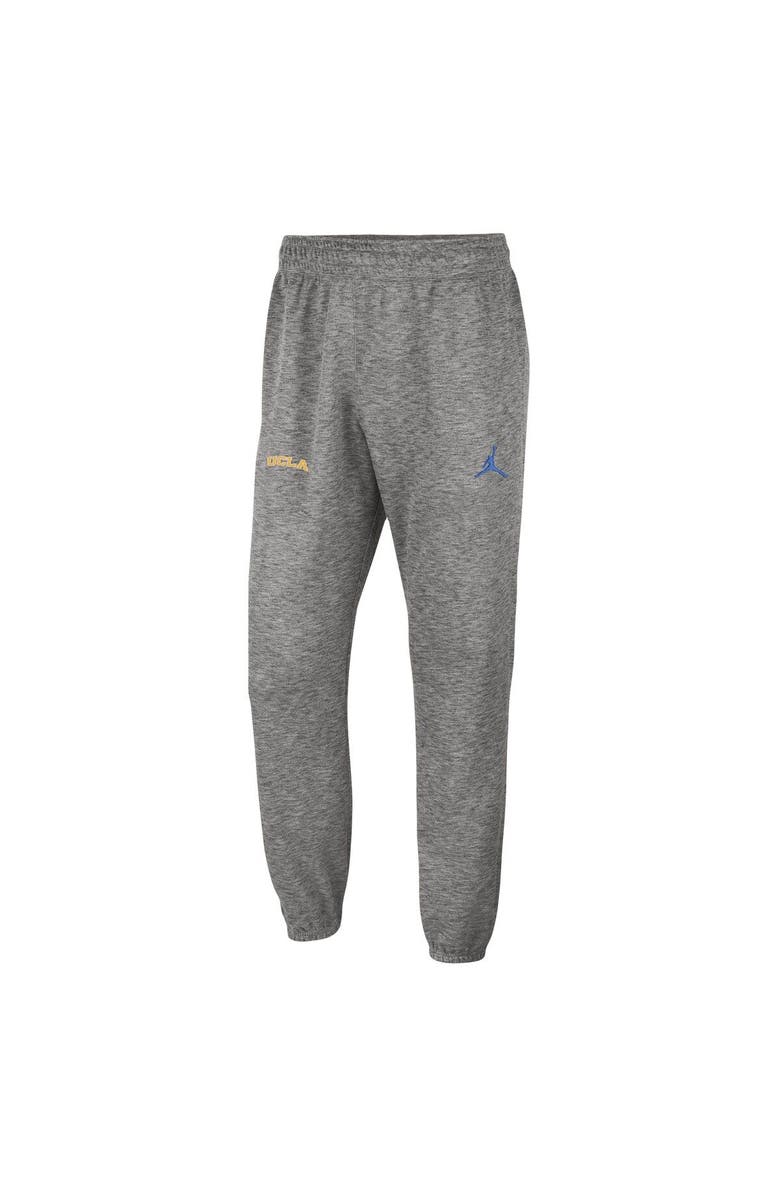 Jordan Brand Men's Jordan Brand Heather Gray UCLA Bruins Team Logo Spotlight Performance Pants, Alternate, color, 