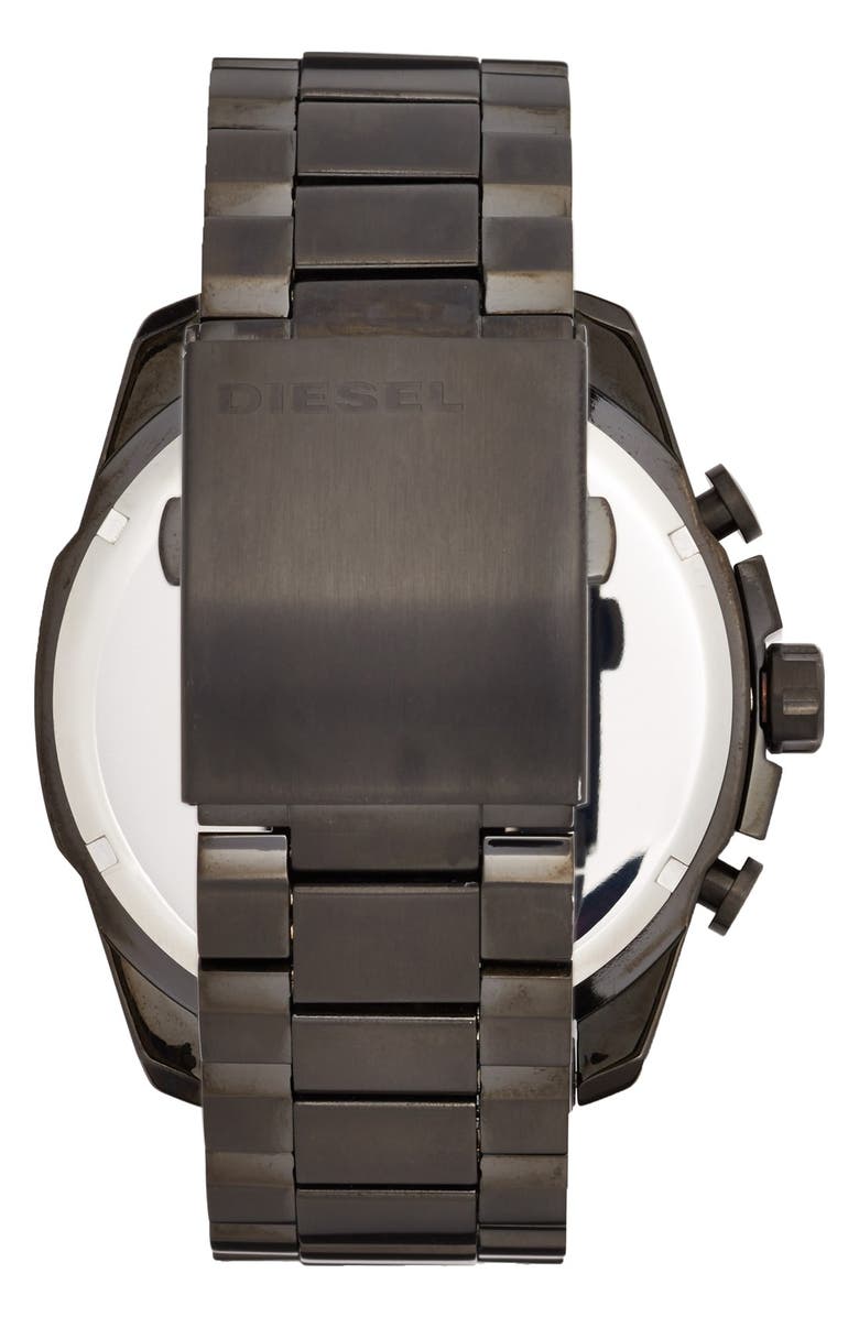 DIESEL<sup>®</sup> 'Mega Chief' Chronograph Bracelet Watch, 51mm, Alternate, color, 
