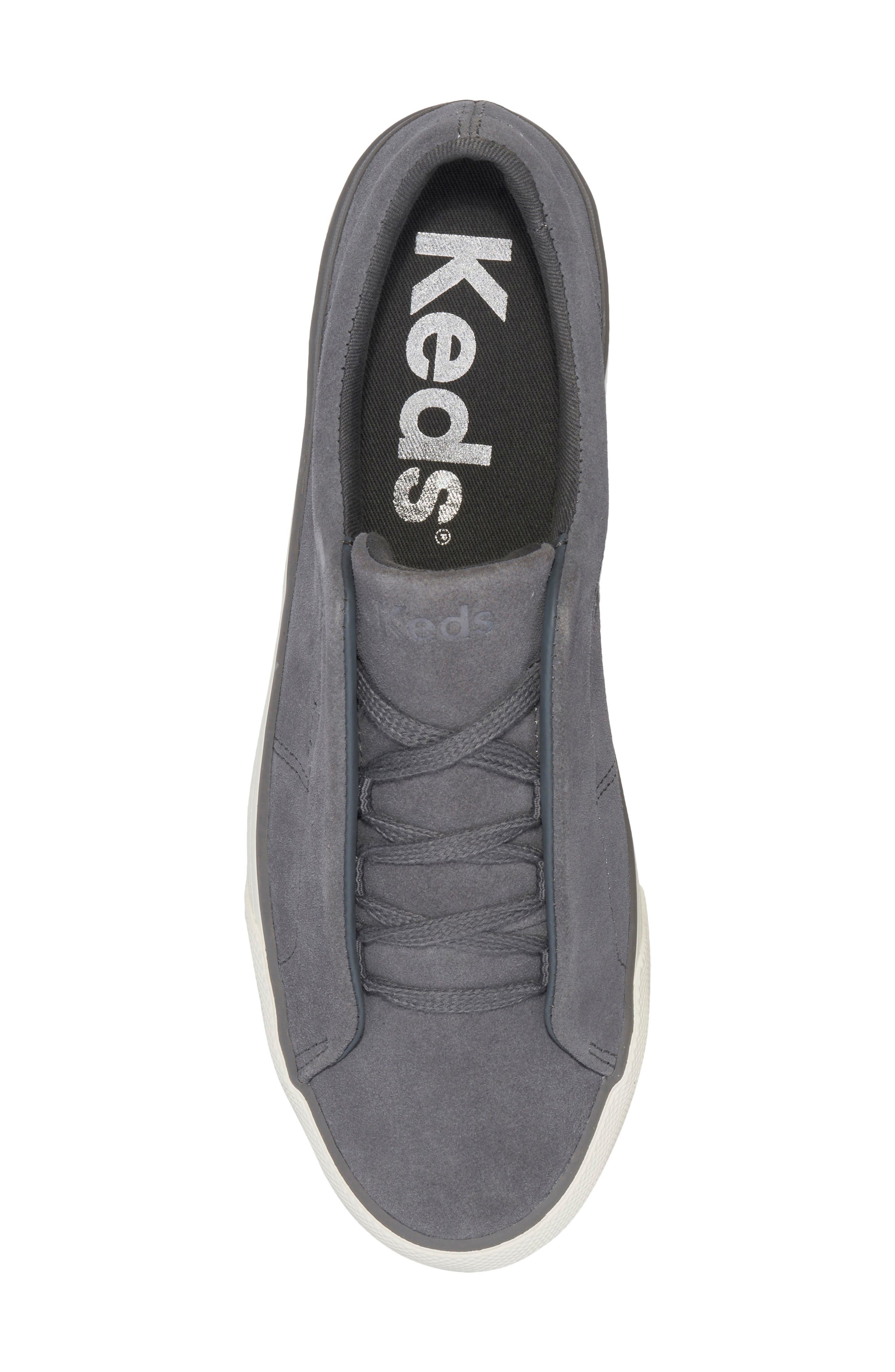 Keds<sup
®</sup
 Remi Platform Sneaker, Alternate, color, Dark Grey Suede
