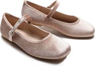 Tulleen Michelle Satin Velvet Flats