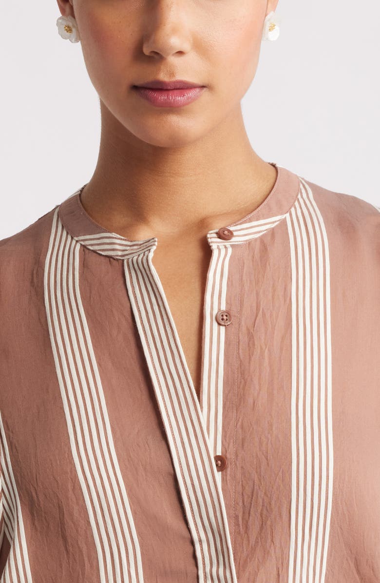 Nordstrom Floral Statement Stud Earrings, Alternate, color, White- Gold