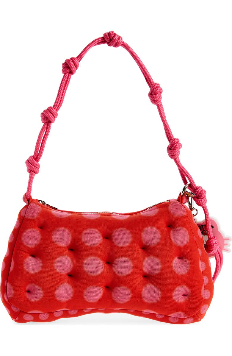 Marshall Columbia x Sanrio Hello Kitty<sup>®</sup> Plush Mesh Top Handle Bag, Alternate, color, Pink/ Red