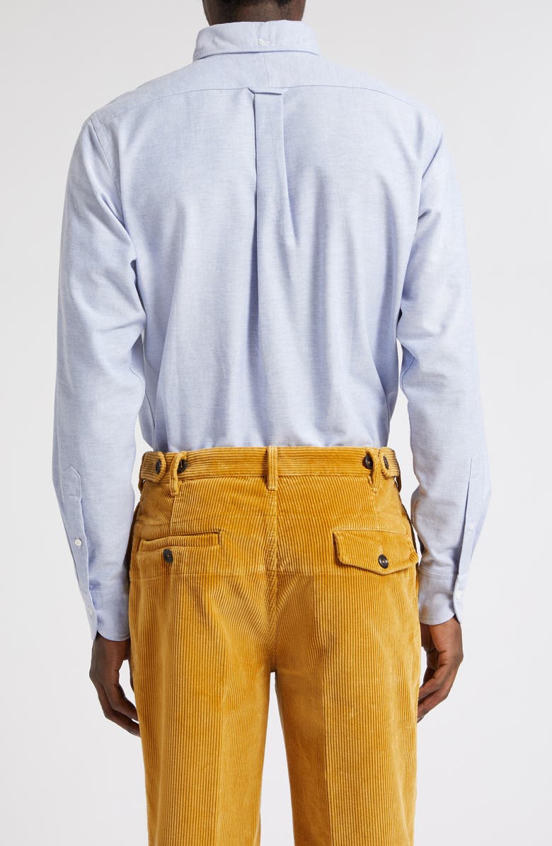 Drake's Oxford Cotton Button-Down Shirt, Alternate, color, 