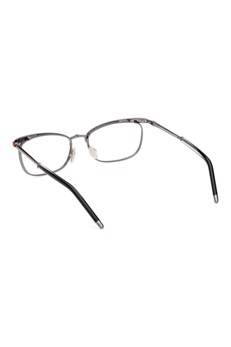54mm Oval Optical Glasses, Alternate, color, GUNMETAL