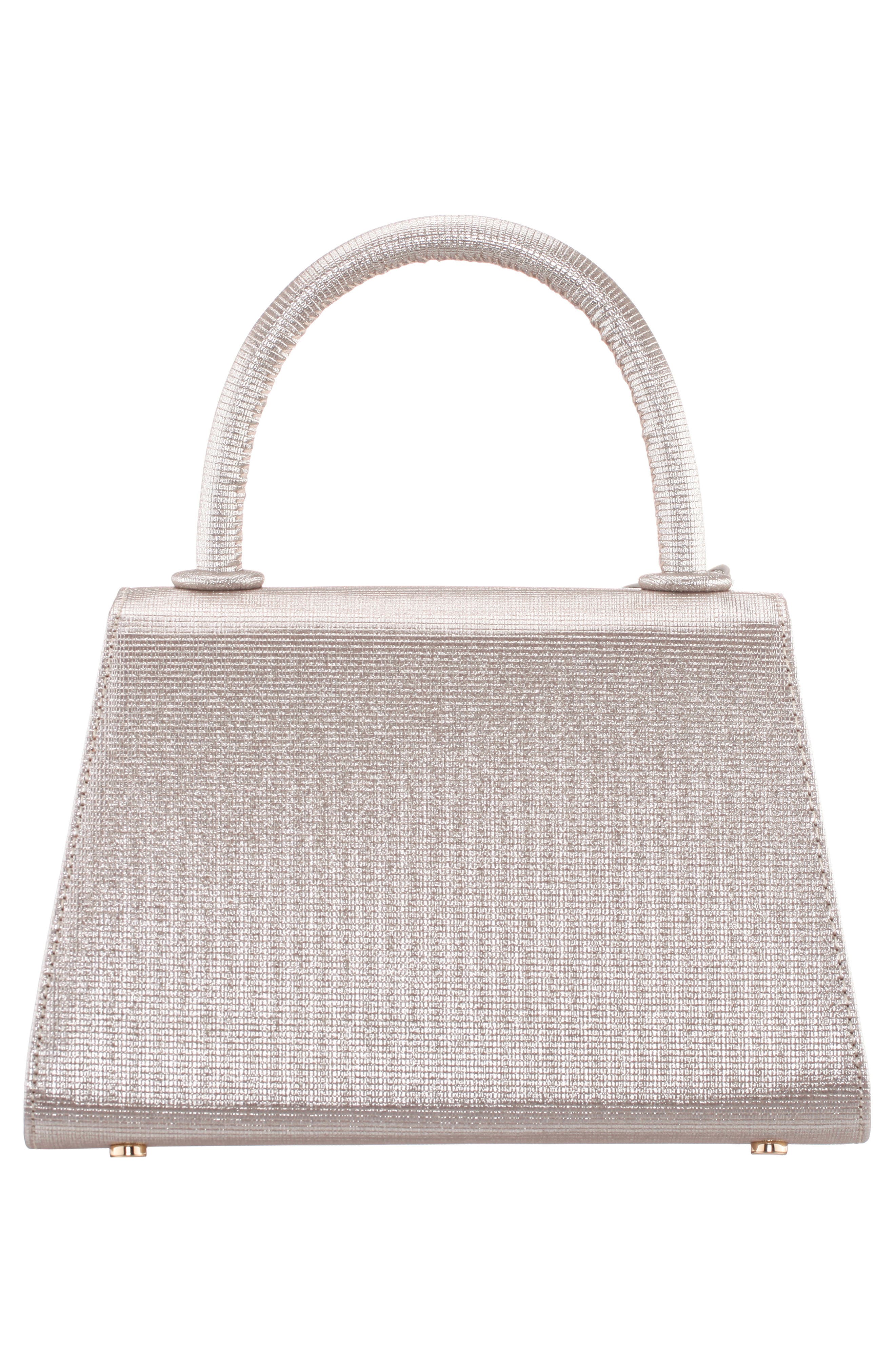 Nina Alila Top Handle Bag, Alternate, color, Platino