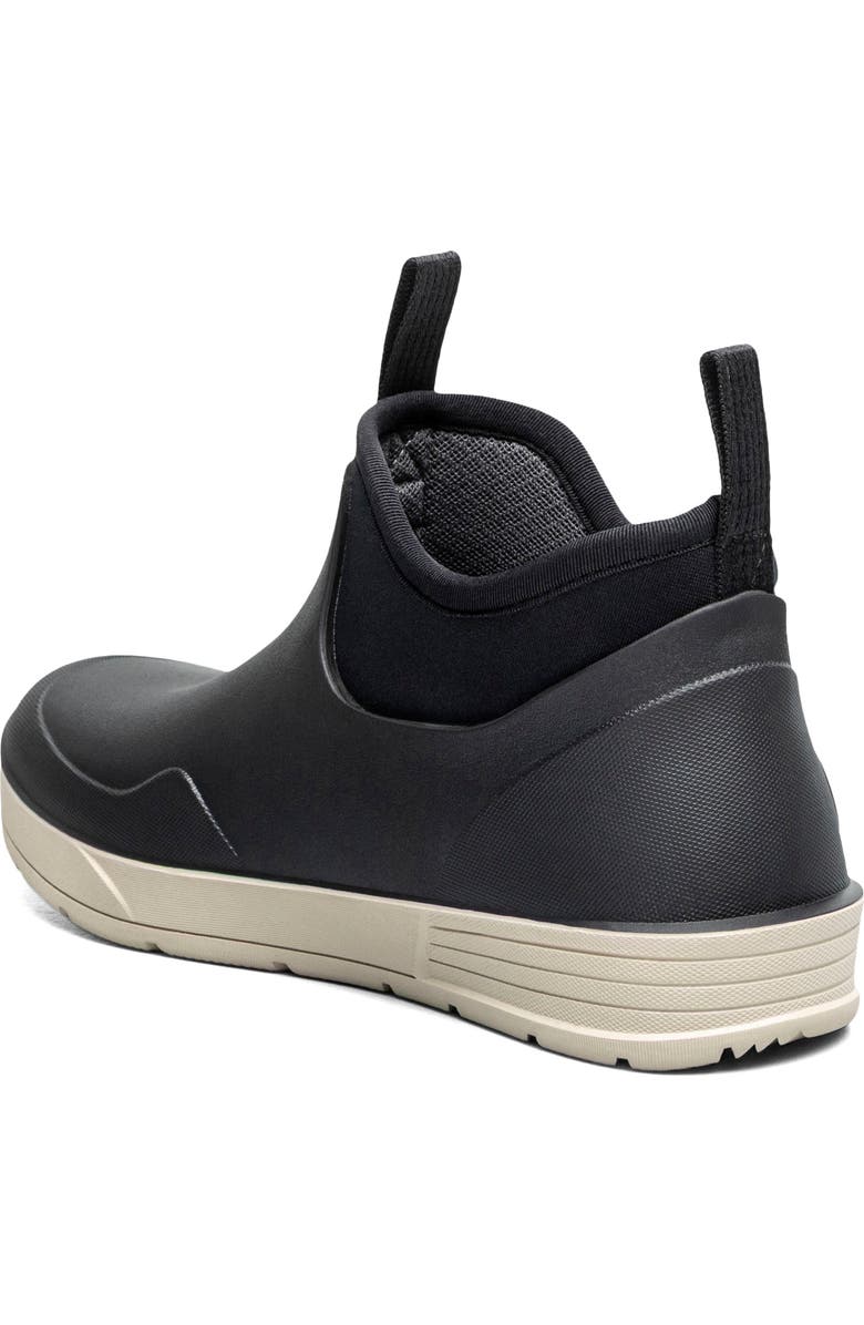 Bogs Rockaway Seamless Waterproof Chelsea Rain Boot, Alternate, color, Black