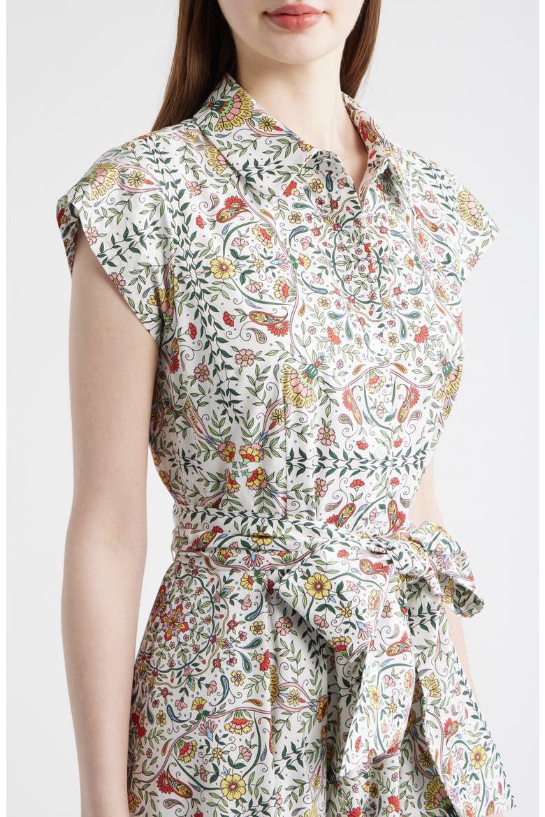 The Fran Folk Floral Midi Dress, Alternate, color, FOLK FLORAL PRINT