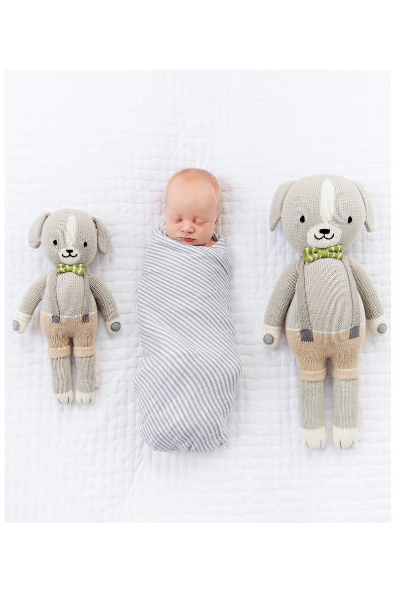 cuddle + kind Noah the Dog Stuffed Animal, Alternate, color, GREY