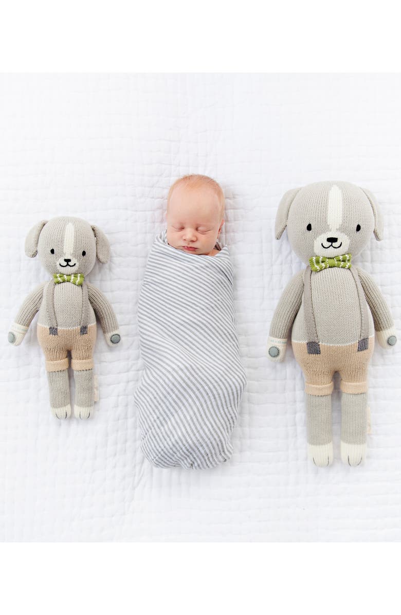 cuddle+kind cuddle + kind Noah the Dog Stuffed Animal, Alternate, color, Grey