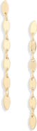 ARGENTO VIVO Marquis Disc Chain Linear Drop Earrings