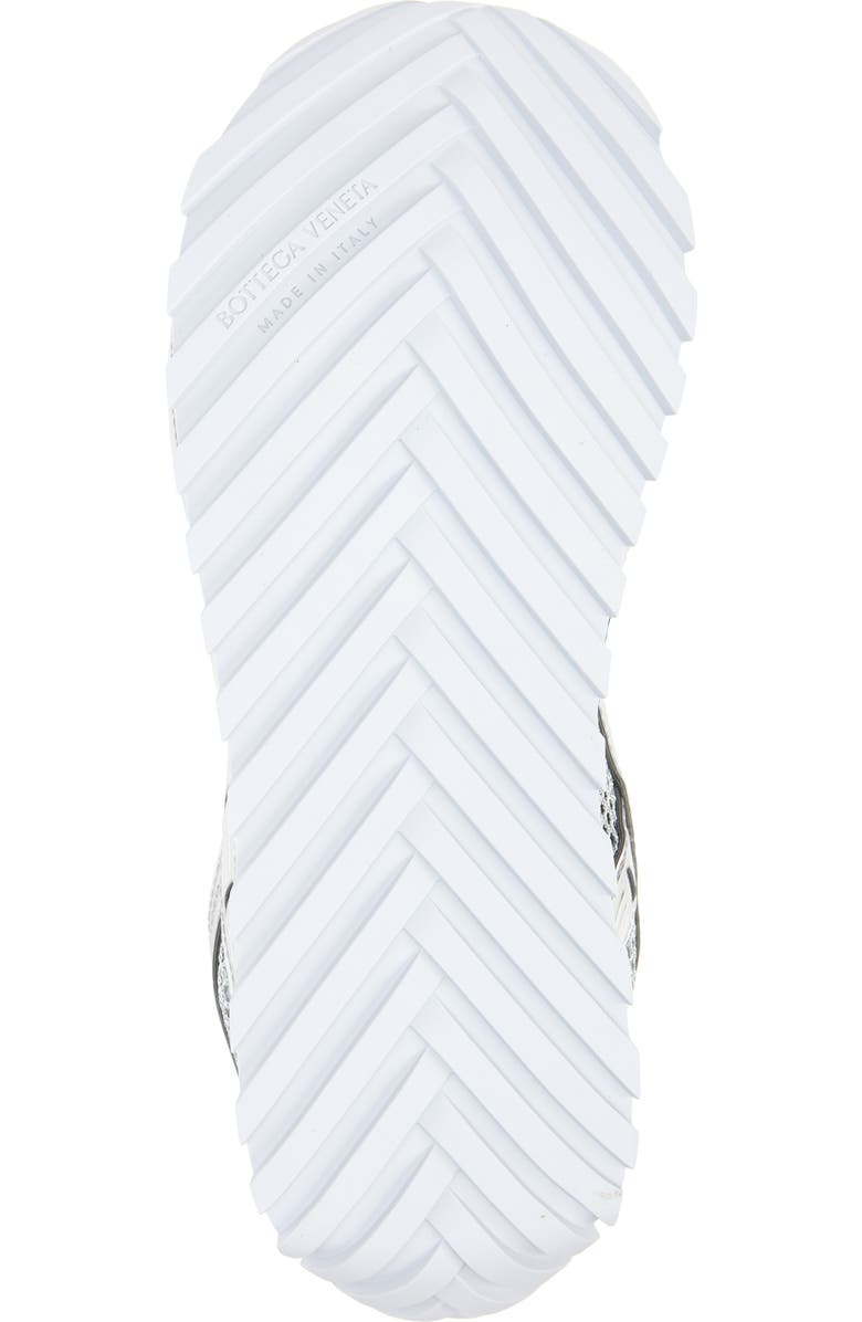 Bottega Veneta Orbit Sneaker, Alternate, color, Silver