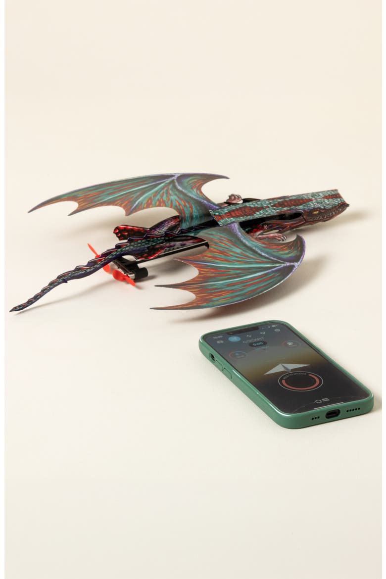 Smartphone-Controlled Dragon Airplane, Alternate, color, Multi