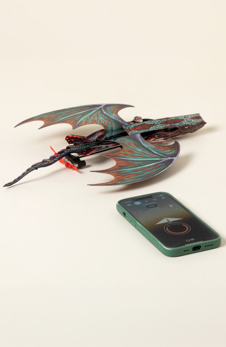 Uncommon Goods Smartphone-Controlled Dragon Airplane, Alternate, color, Multi