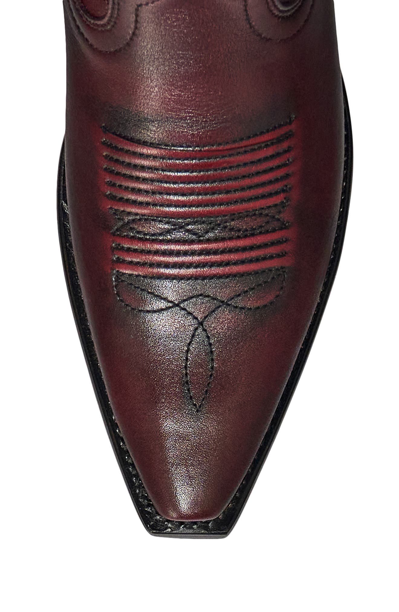 The Annie Western Boot, Alternate, color, BLACK CHERRY