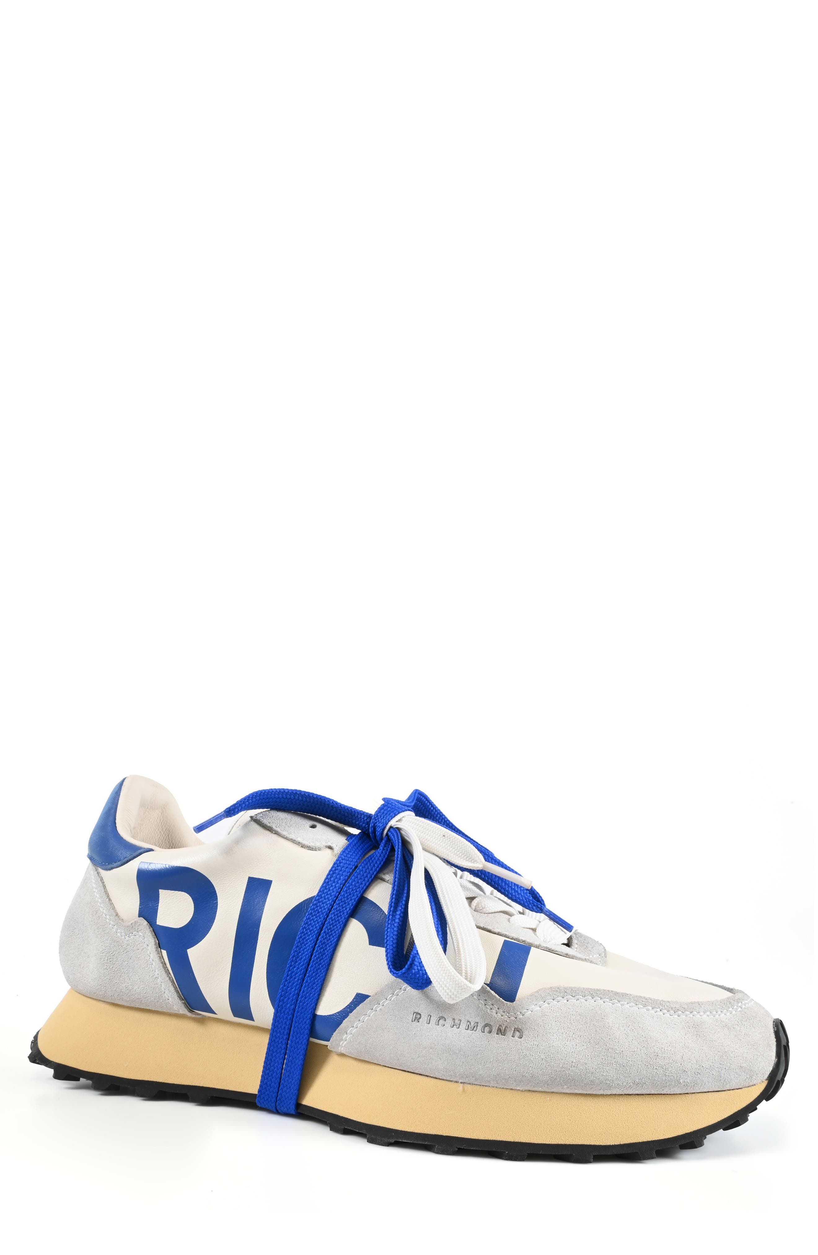 JOHN RICHMOND Rich Runners Sneaker, Main, color, Off-White/ Bluette