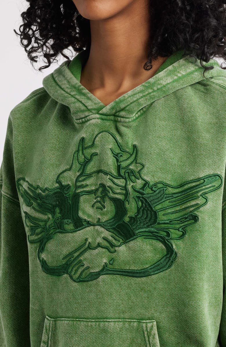 BOYS LIE Just Fore You Racer Graphic Hoodie, Alternate, color, 