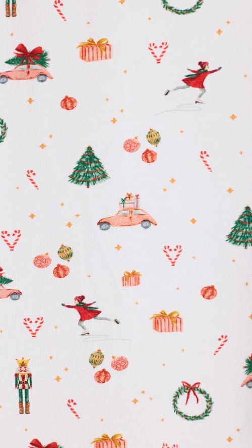 The Cat's Pajamas Pima Knit Cropped Pajama Set