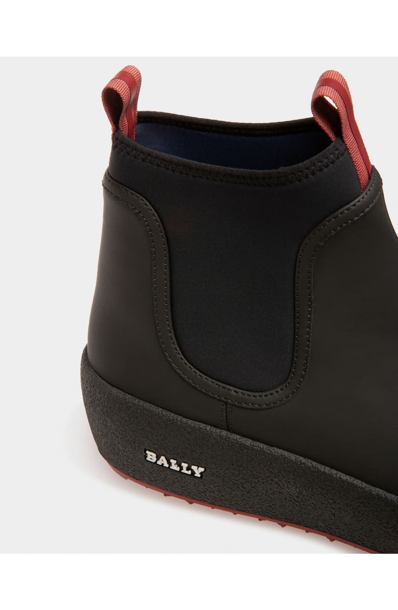 Bally Curling Booties, Alternate, color, Black