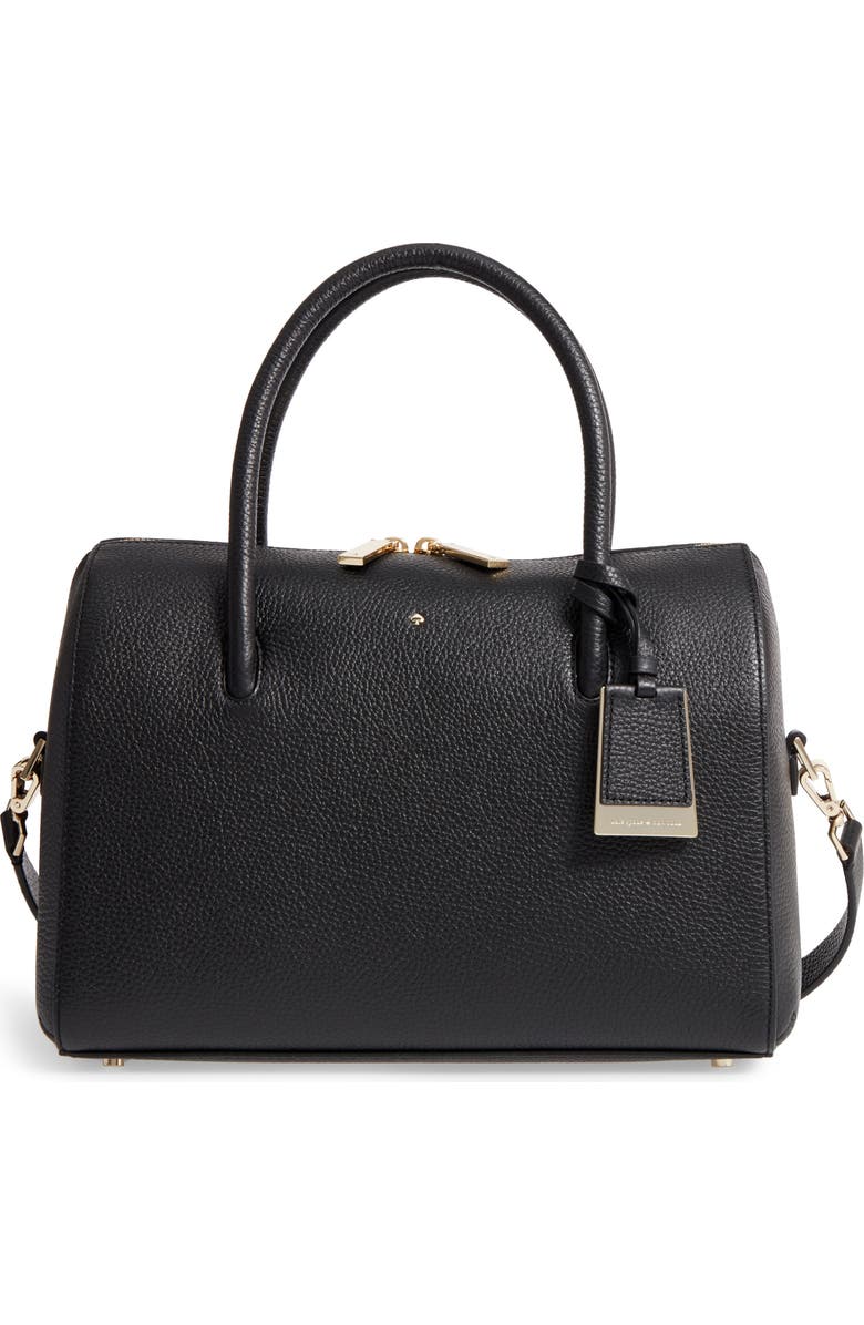 Kate Spade New York mega madison knollwood drive - lane leather satchel, Main, color,