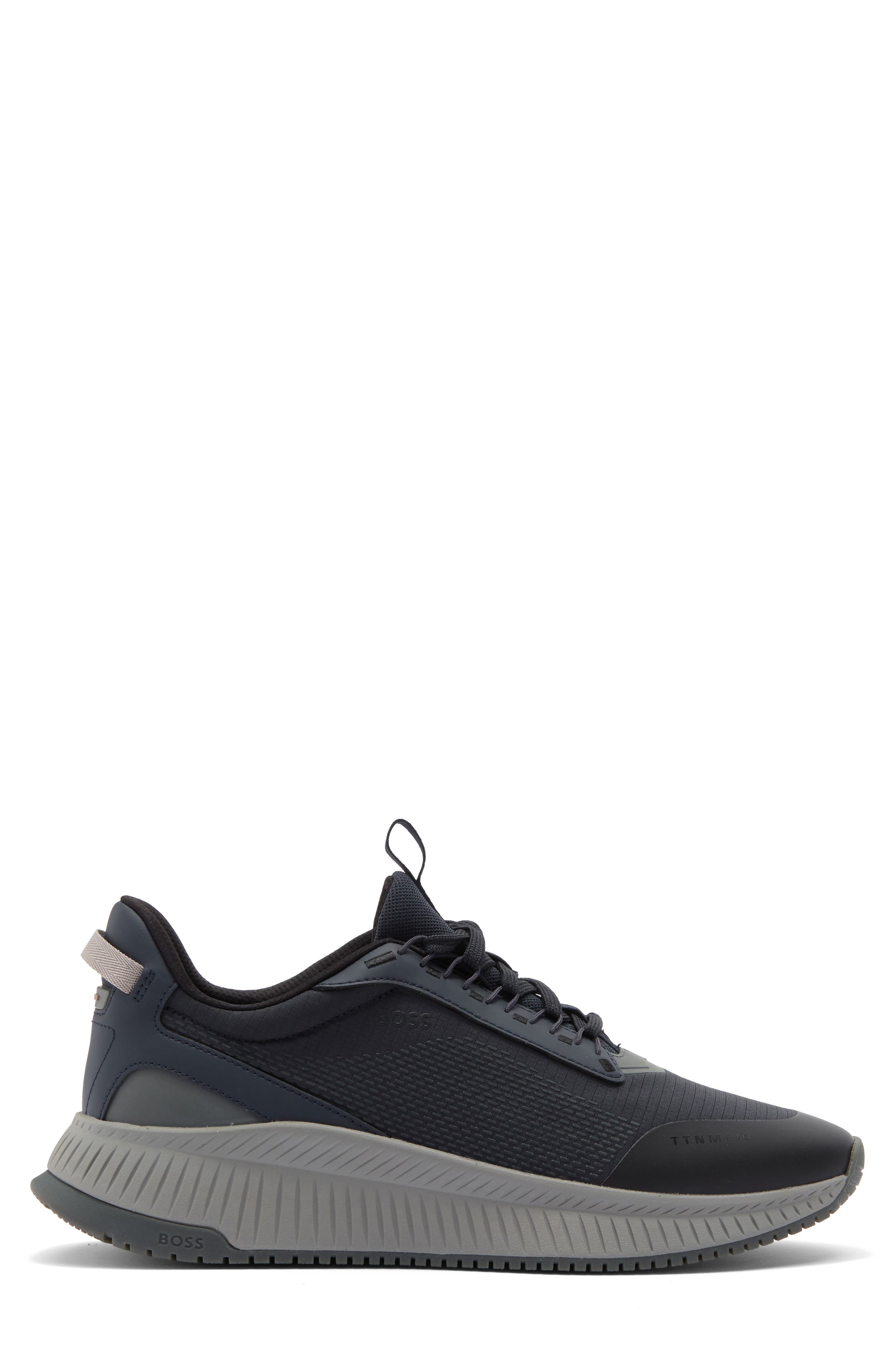Evo Runn Sneaker, Alternate, color, NAVY