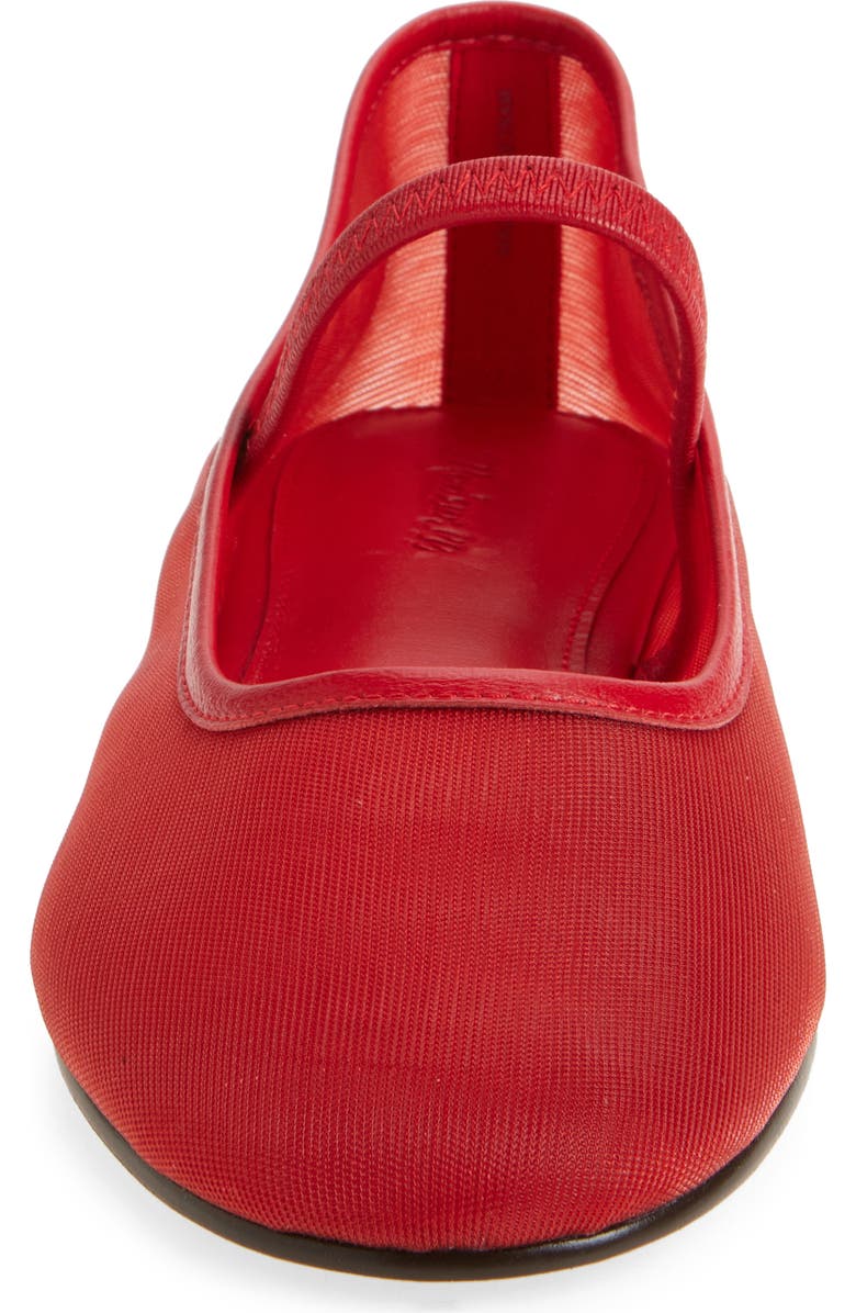 Madewell Cosme Mary Jane Flat, Alternate, color, Bandana Red