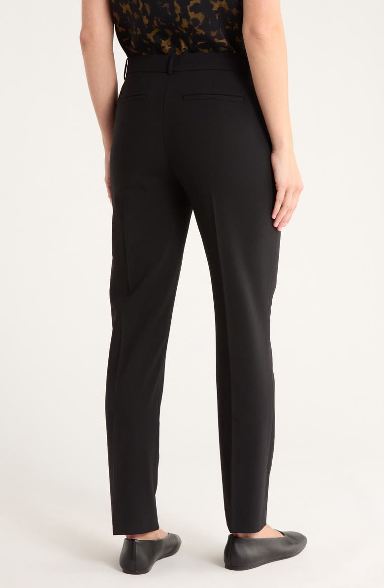 Theory Testra Wool Blend Pants, Alternate, color, Black