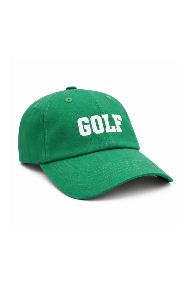 Golf Baseball Hat, Main, color, Green