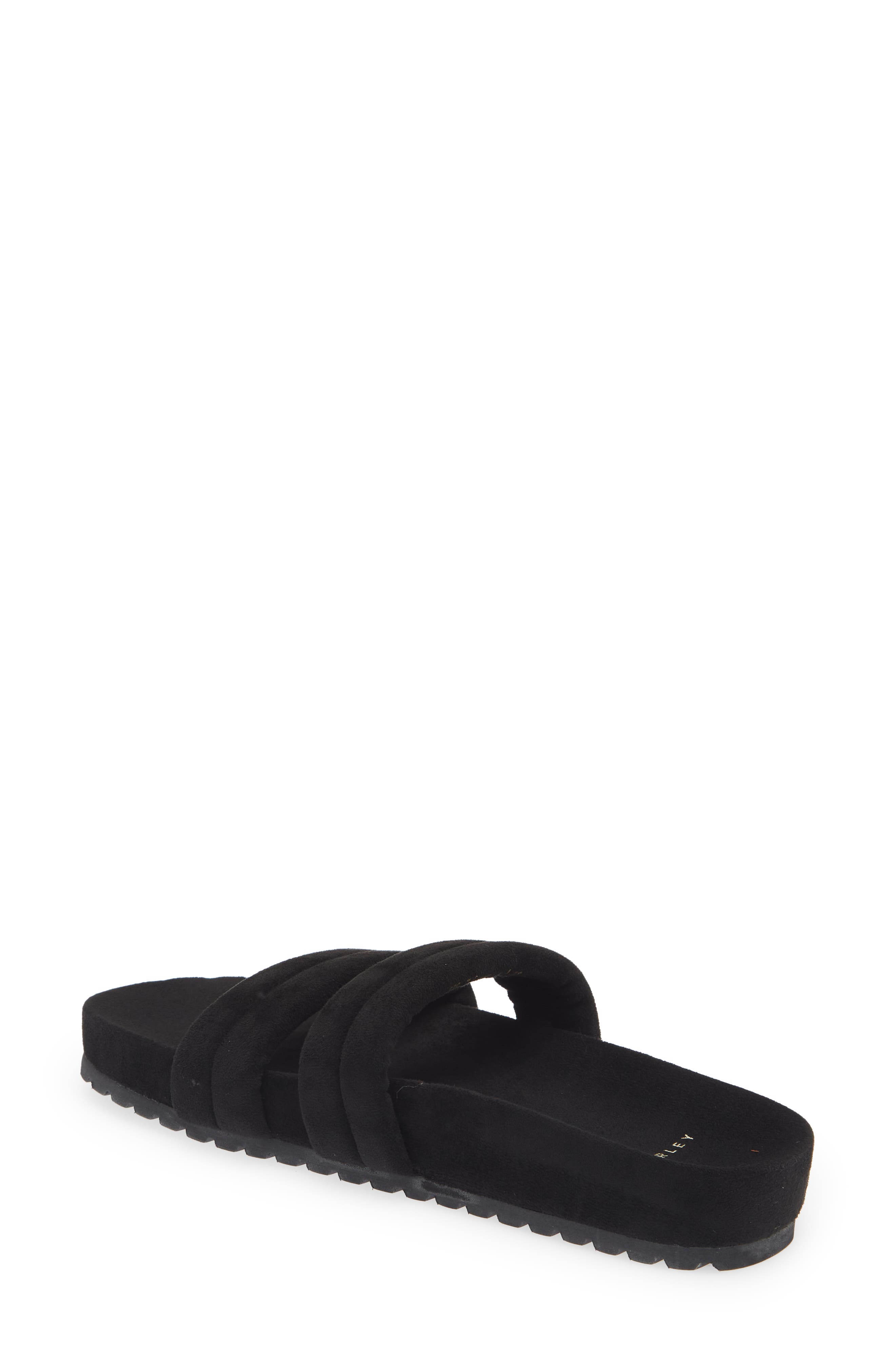 Varley Giles Quilted Slide Sandal, Alternate, color, 