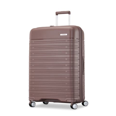 Elevation Plus 28" Large Checked Spinner Luggage