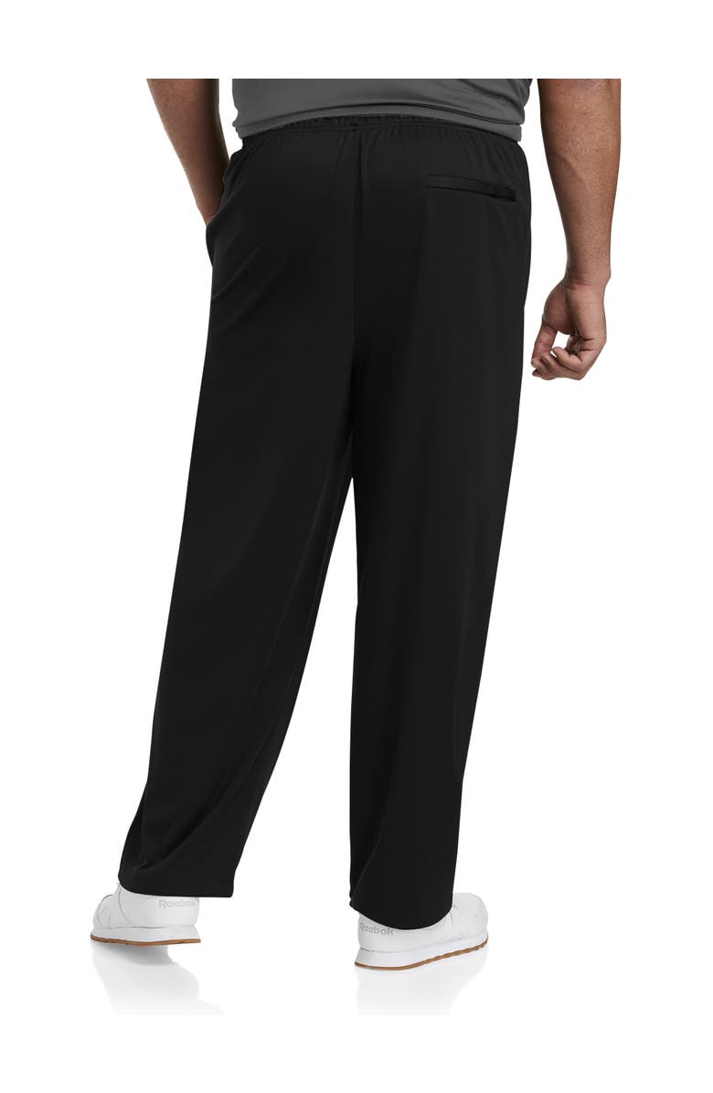 Reebok Performance Double-Knit Open-Hem Pants, Alternate, color, Black