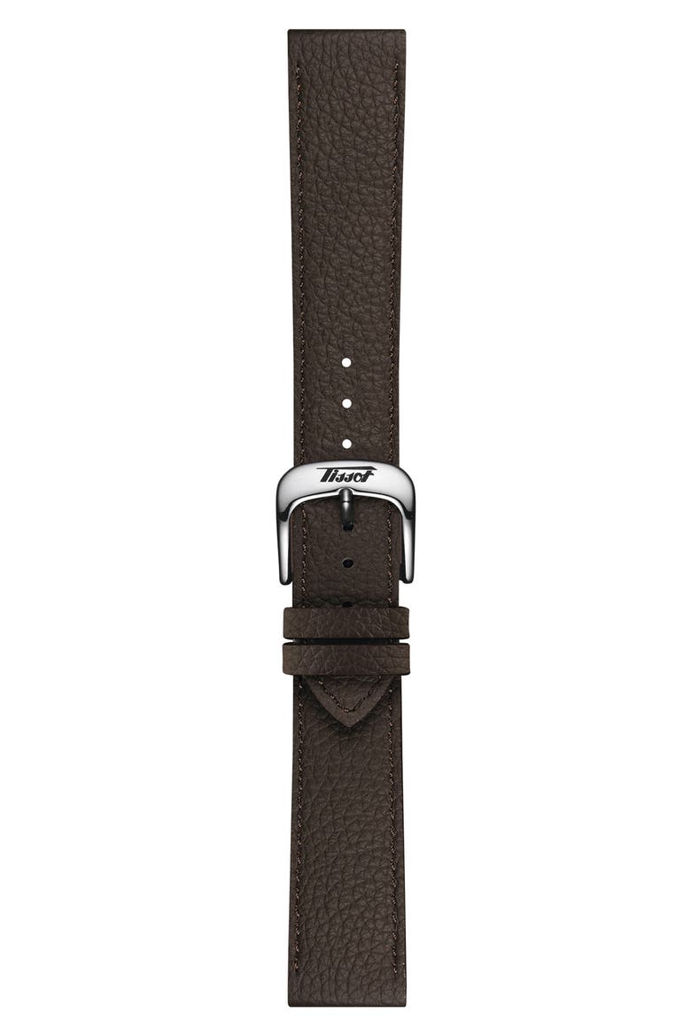 Heritage 1938 Leather Strap Watch, 39mm, Alternate, color, BROWN