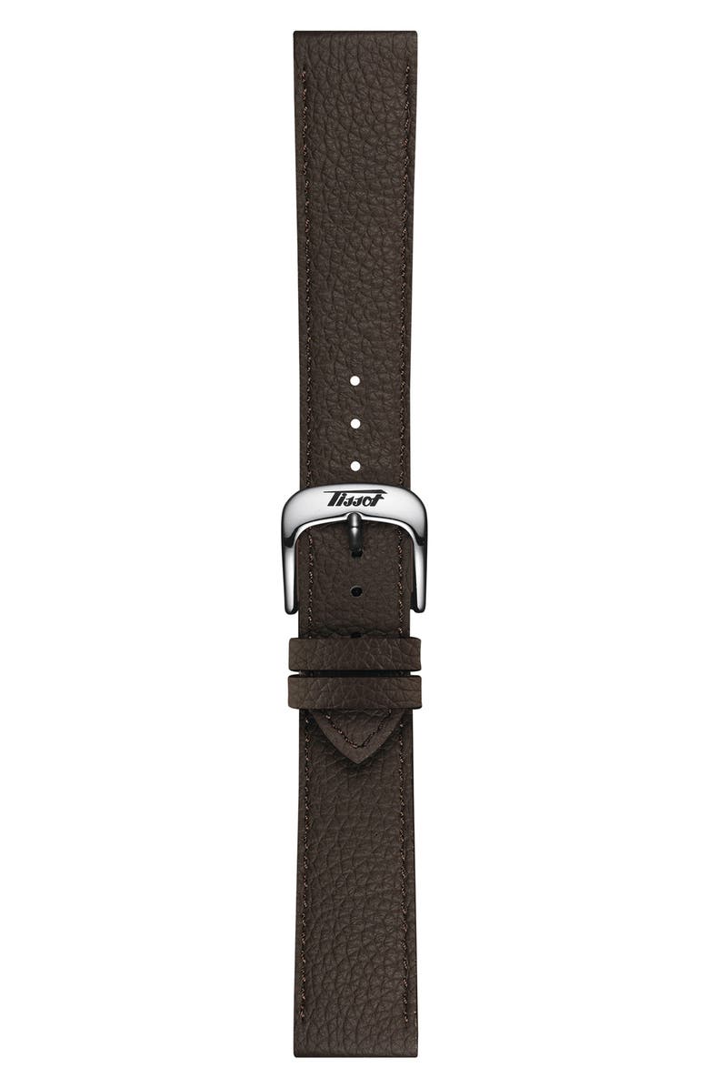 Tissot Heritage 1938 Leather Strap Watch, 39mm, Alternate, color, Brown