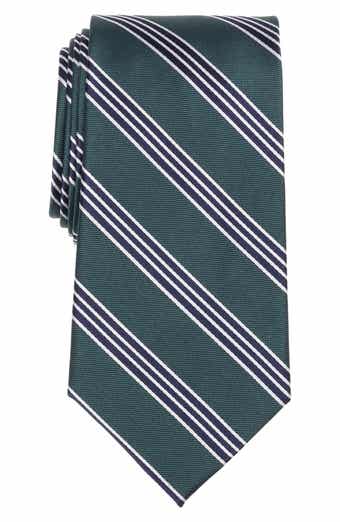 Brooks Brothers Ribbon Stripe Silk Blend Tie