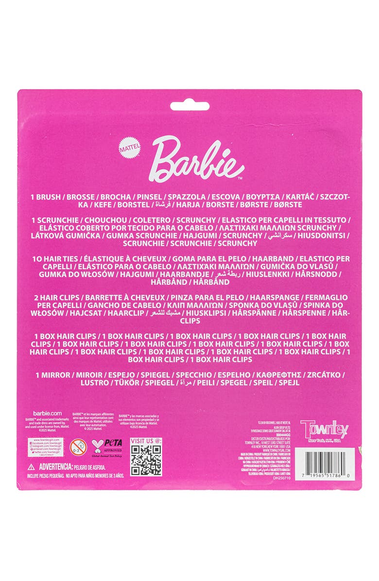 TOWNLEYGIRL Kids' Barbie 16-Piece Hair Accessory Set, Alternate, color, 