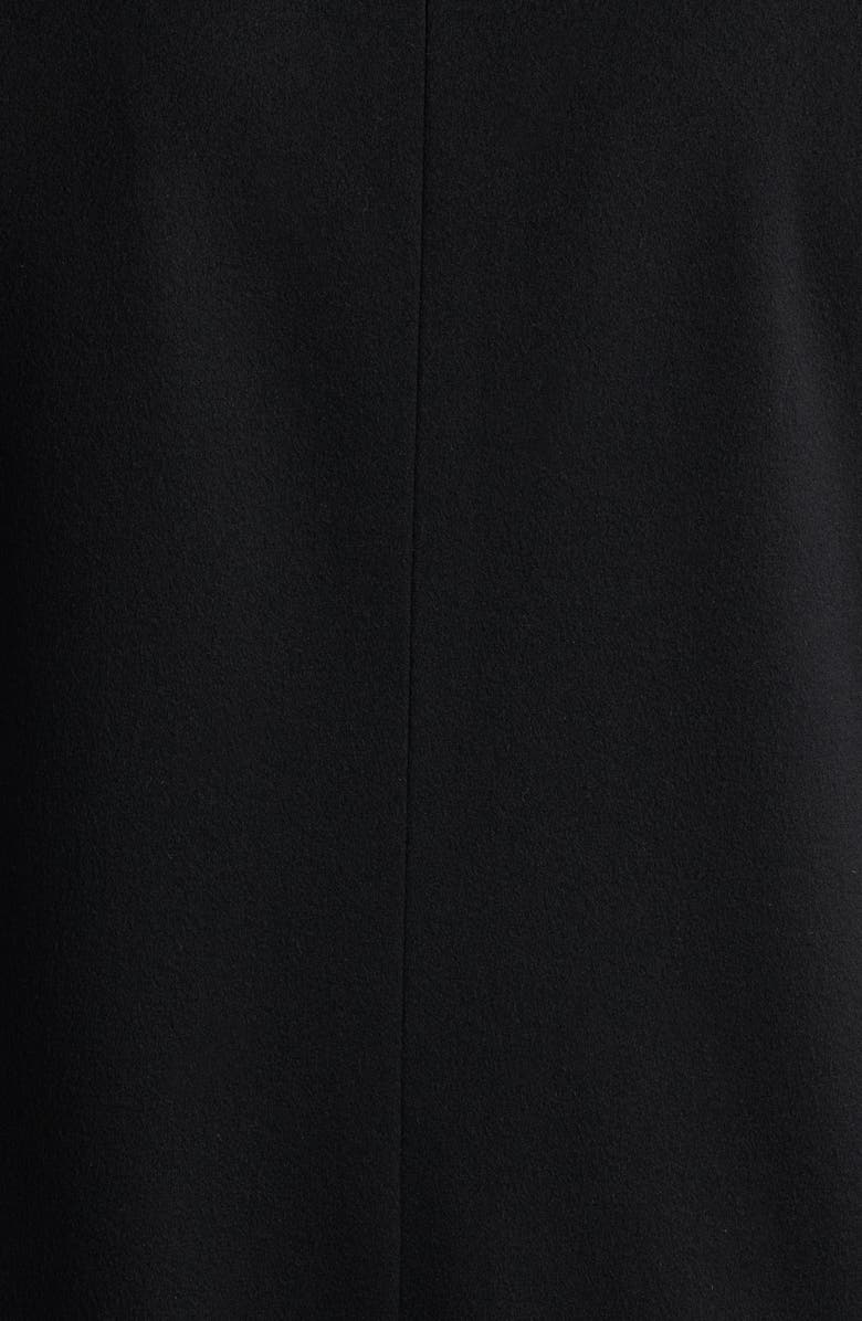 Canali Trim Fit Wool & Cashmere Coat, Alternate, color, Black