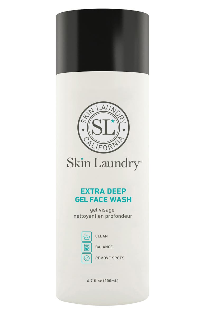 Skin Laundry Extra Deep Gel Face Wash, Main, color, 