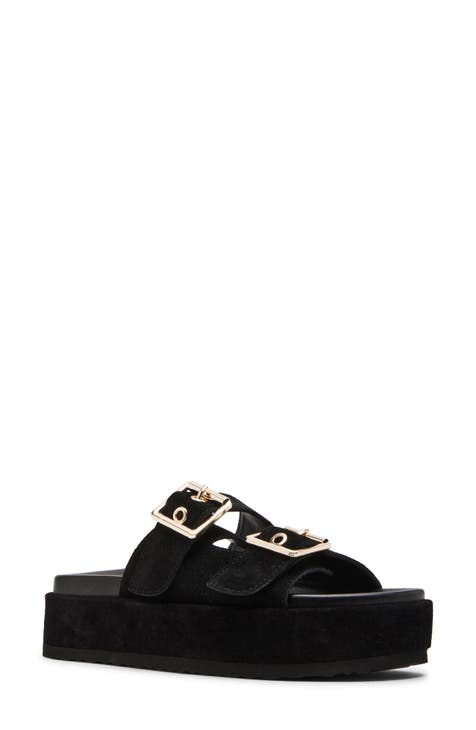 Katie Platform Slide Sandal (Women)