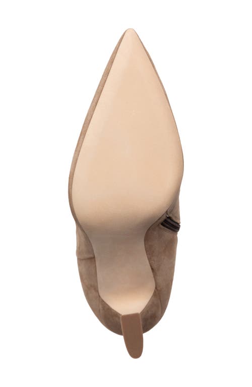 Beautiisoles Soraya Pointed Toe Bootie In Camel