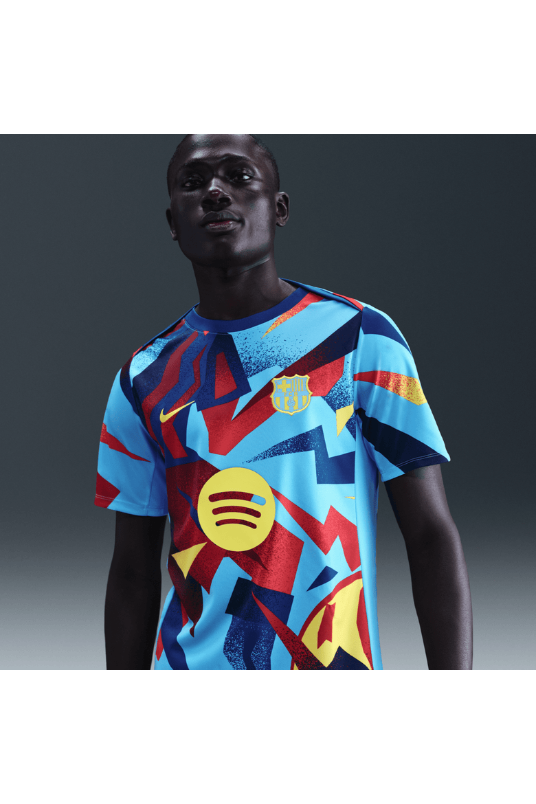 Men's Nike Blue Barcelona Special Edition Academy Pro Pre-Match Dri-FIT Top, Alternate, color, Blue